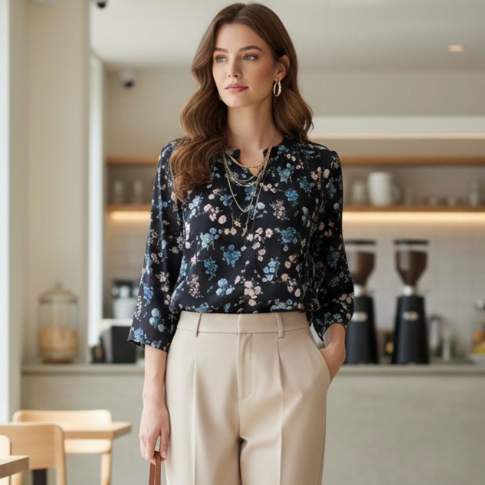 FAITHFUL Floral Top | Size: Medium